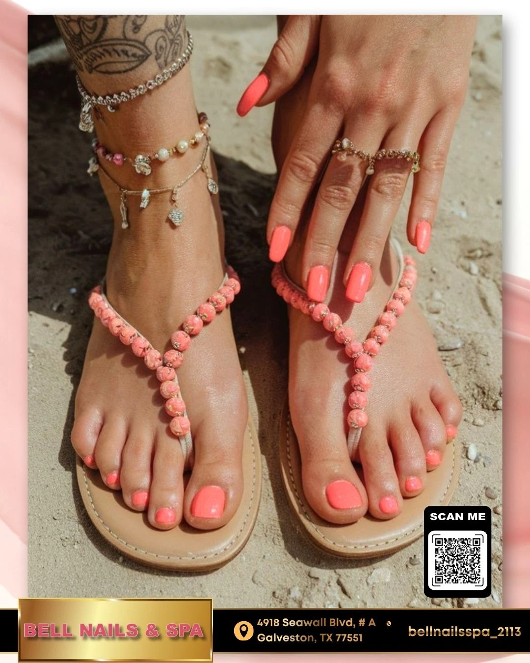 Bell Nails & Spa Galveston, TX 77551